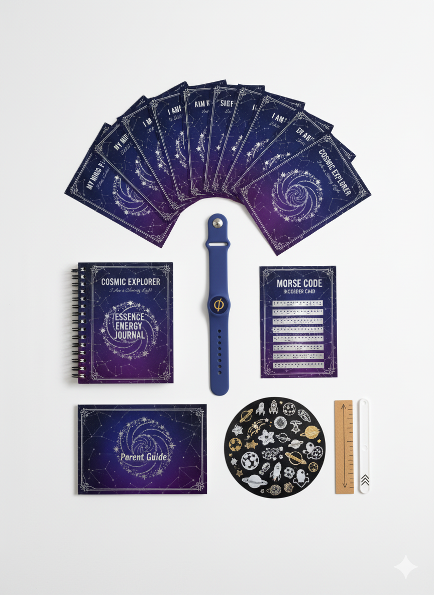 Cosmic Explorer Complete Essence Pack with band, journal, cards and tools